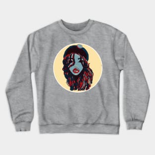 Dope Blue Dreads Locs Natural Hair Queen Crewneck Sweatshirt